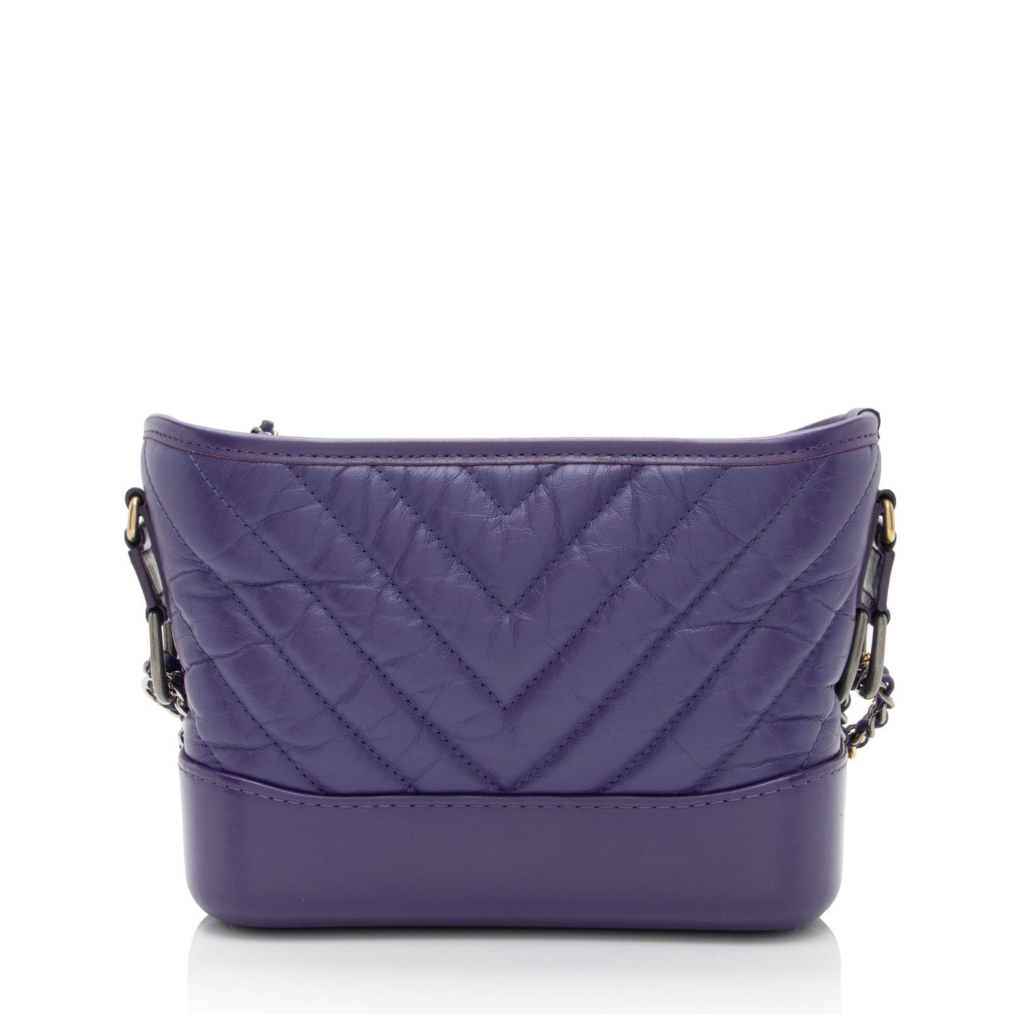 Chanel Chevron Aged Calfskin Gabrielle Hobo SHF-zo17E6 Small Shoulder Bag