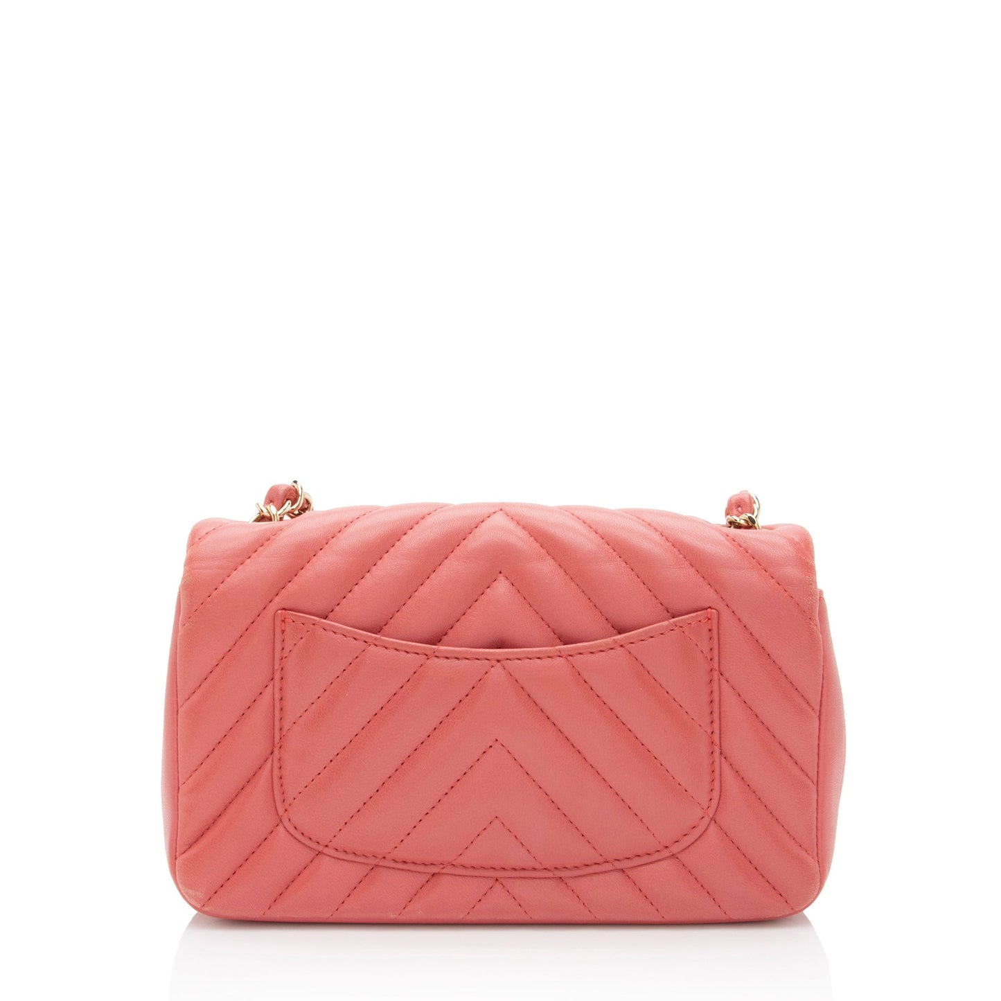 Chanel Chevron Lambskin Flap Shoulder Bag
