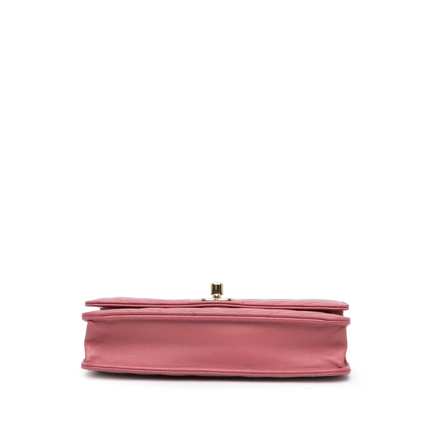 Chanel Chevron Quilted Lambskin Trendy CC on Wallet Case