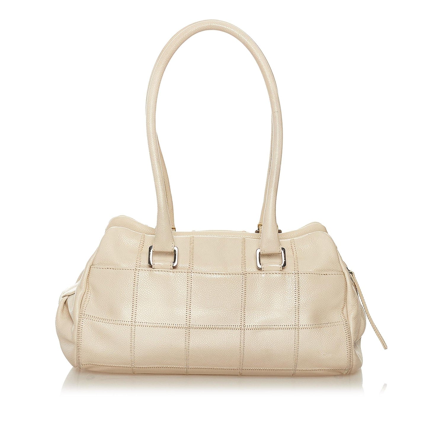 Chanel Choco Bar Caviar SHG Leather Shoulder Bag 7