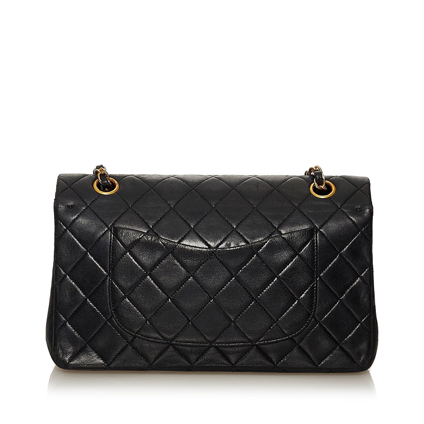 Chanel Classic Lambskin Double Flap SHG Leather Shoulder Bag 5