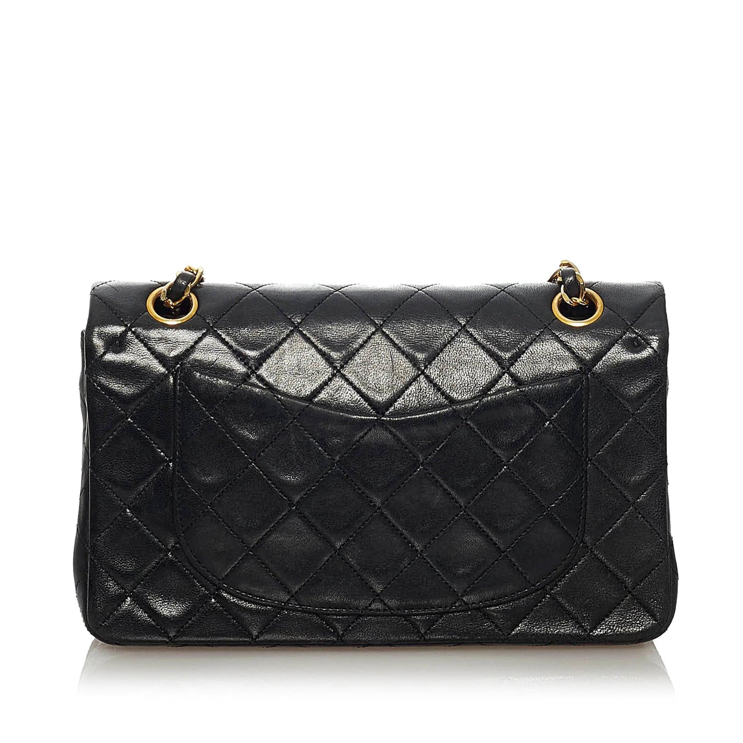 Chanel Classic Lambskin Double Flap SHG Leather Shoulder Bag 6