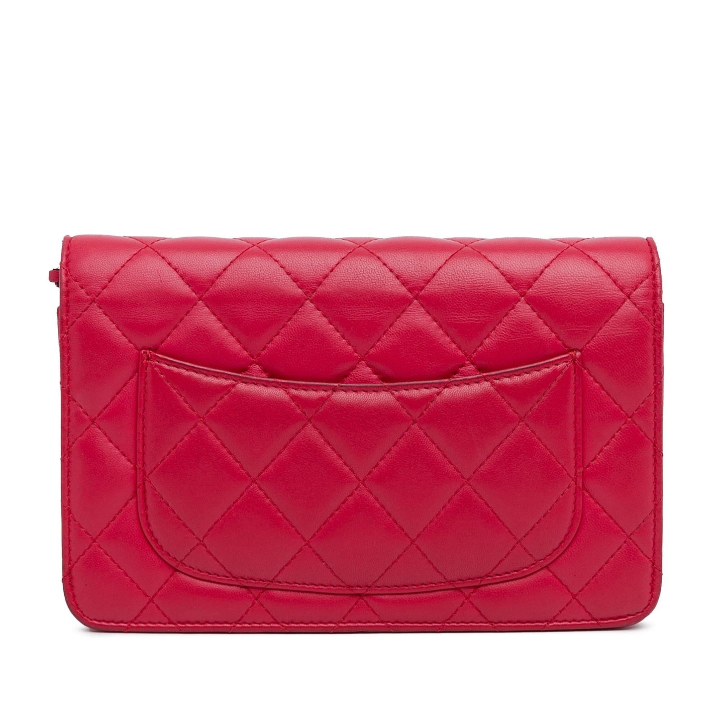 Chanel Classic Lambskin on Wallet Case Shg 456A62