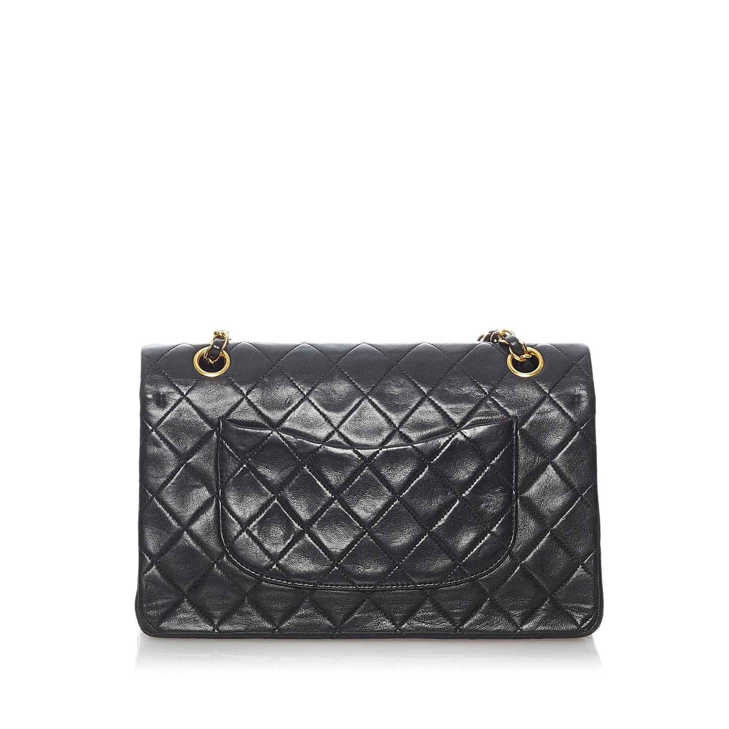 Chanel Classic Lambskin Double Flap SHG Shoulder Bag 3