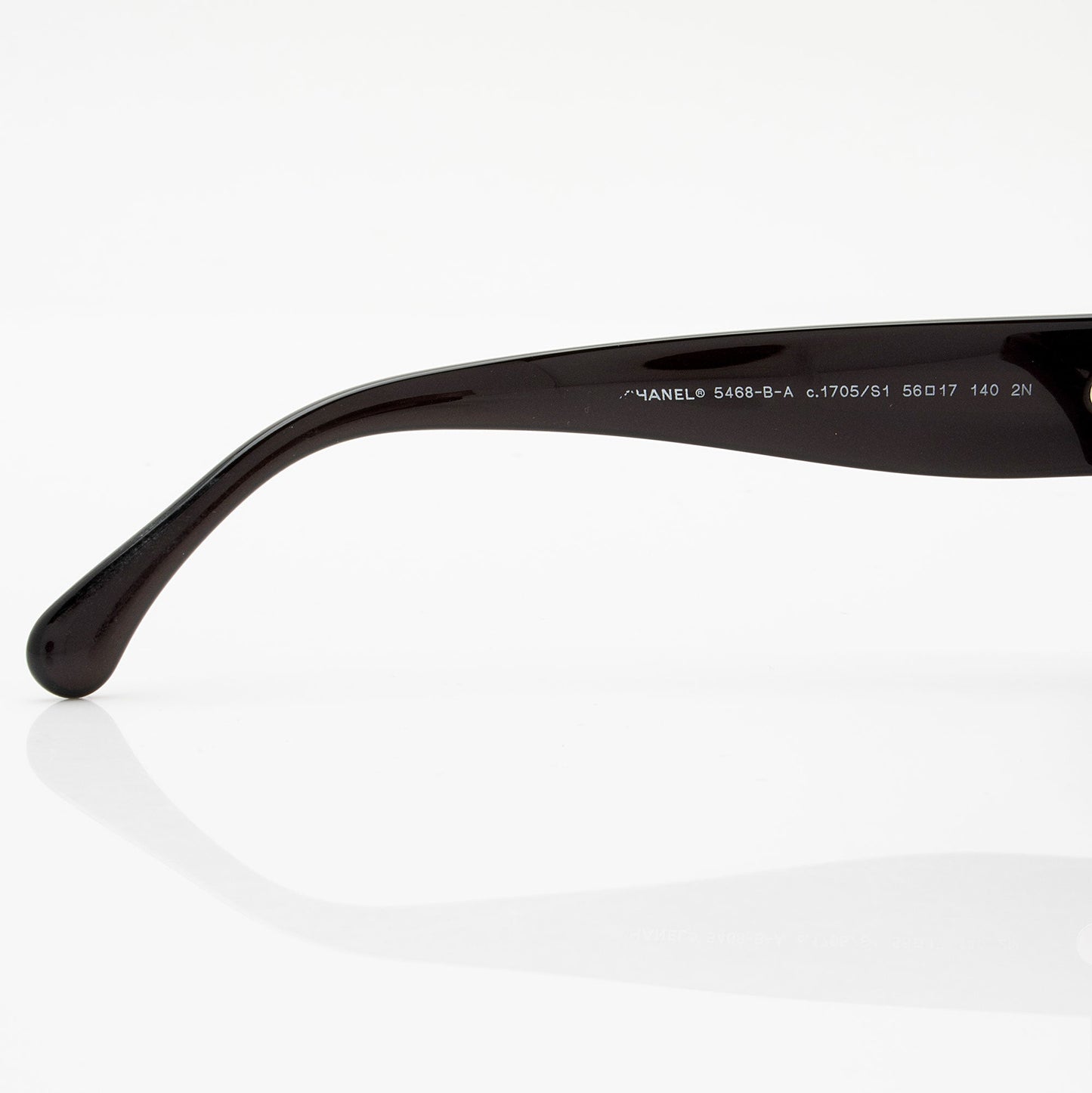 Chanel Crystal Cc Rectangular Sunglasses (Shf-1Worz1) Bag