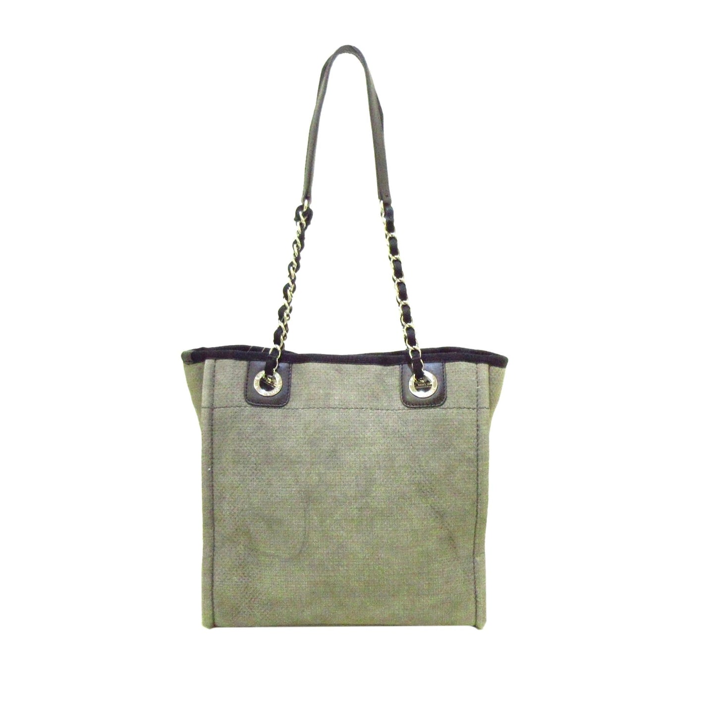 Chanel Deauville SHG Canvas Tote Bag
