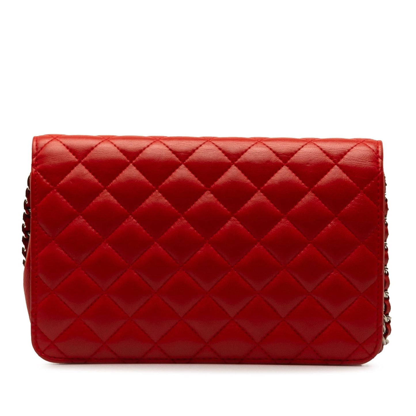 Chanel Diamond CC Lambskin on SHG-0Q7xkL Wallet Case