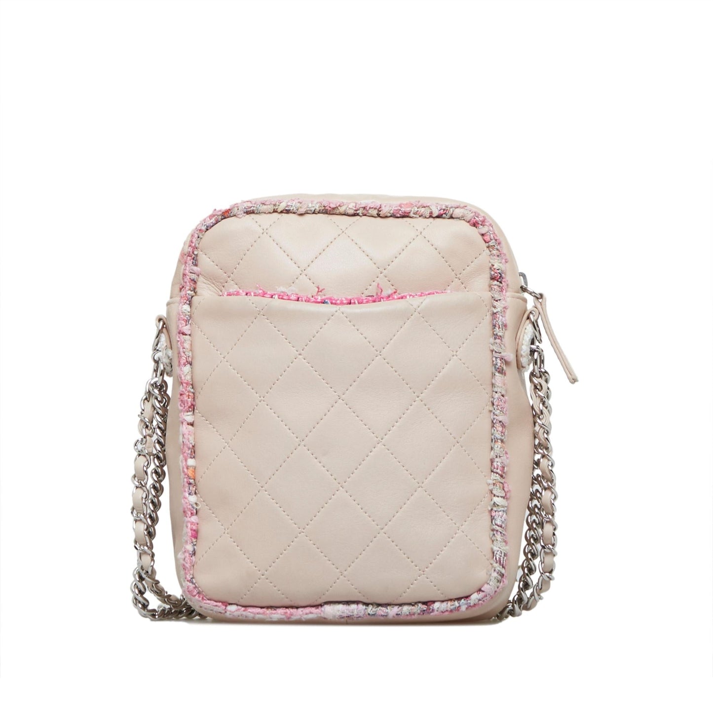 Chanel Elegant Tweed Crossbody Bag Tweed Crossbody