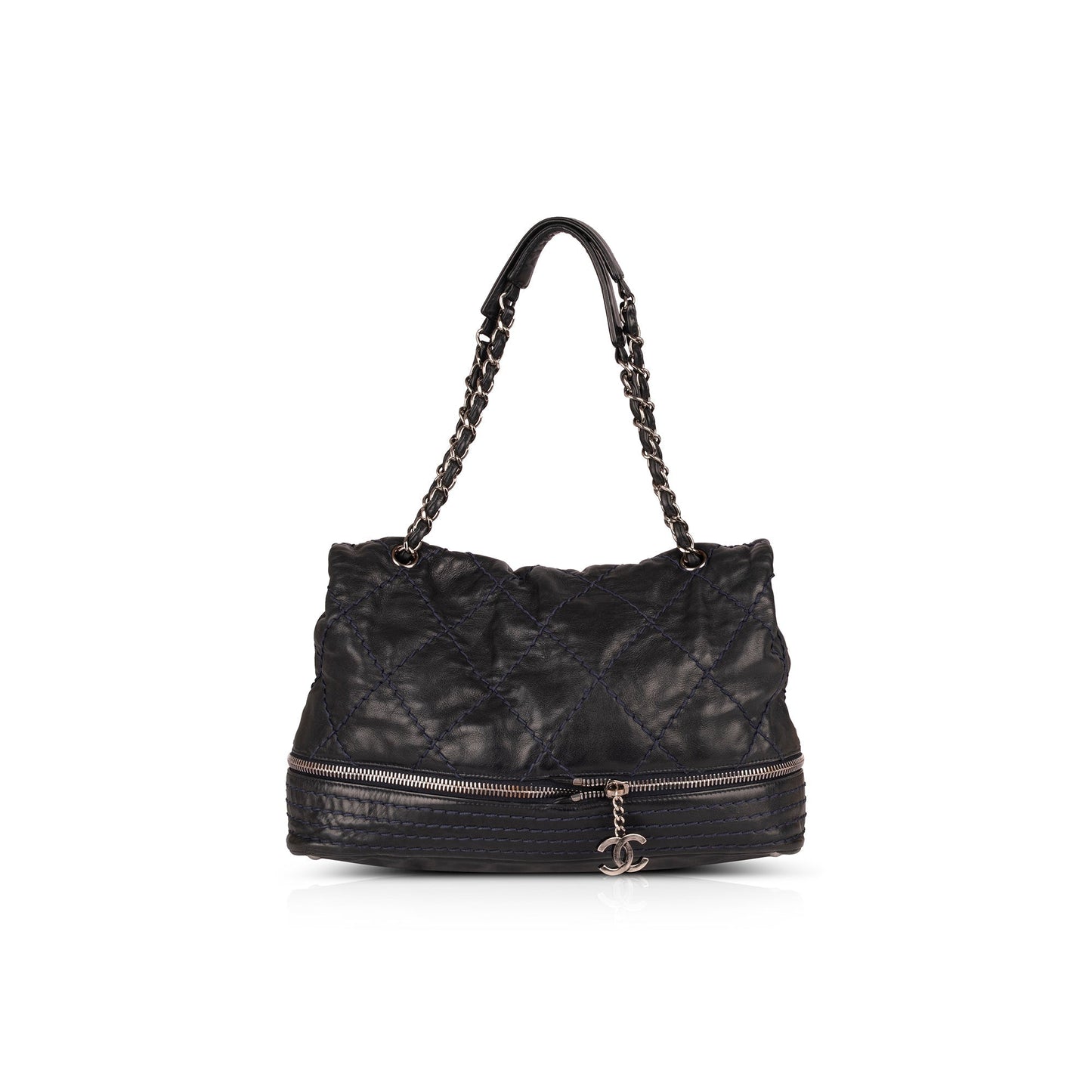Chanel Expandable Ligne Flap Travel Bag