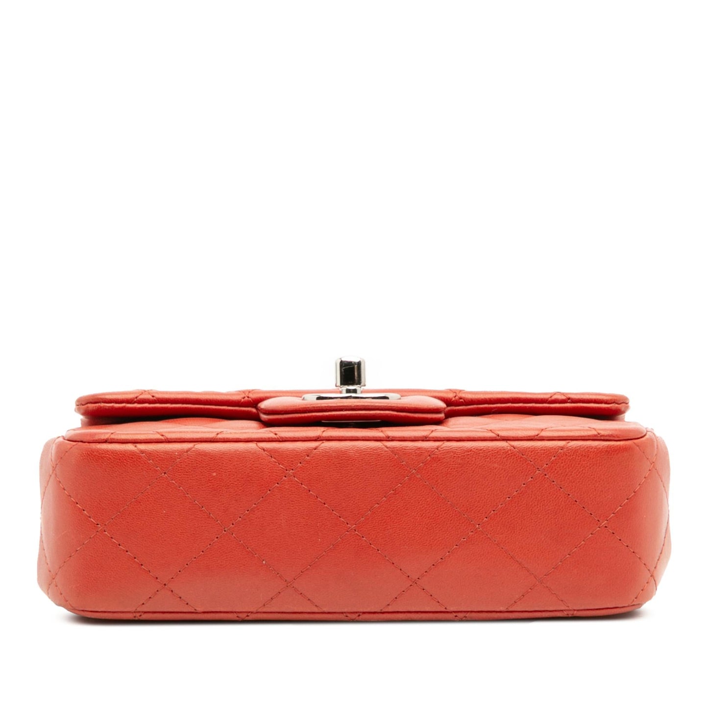 Chanel Extra Rectangular Classic Lambskin Single Flap Mini Bag Flap 1