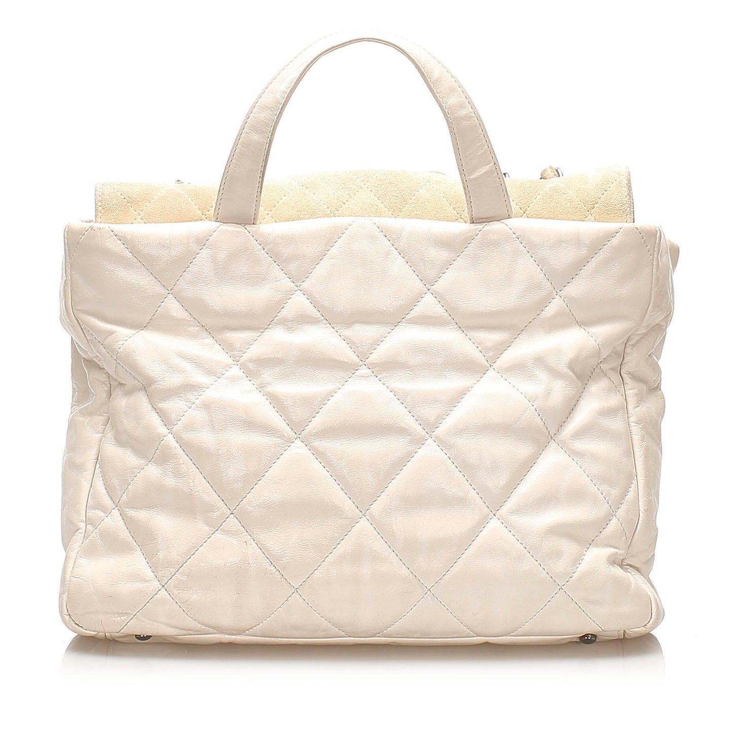 Chanel Glazed Portobello Satchel SHG Leather Satchel Bag
