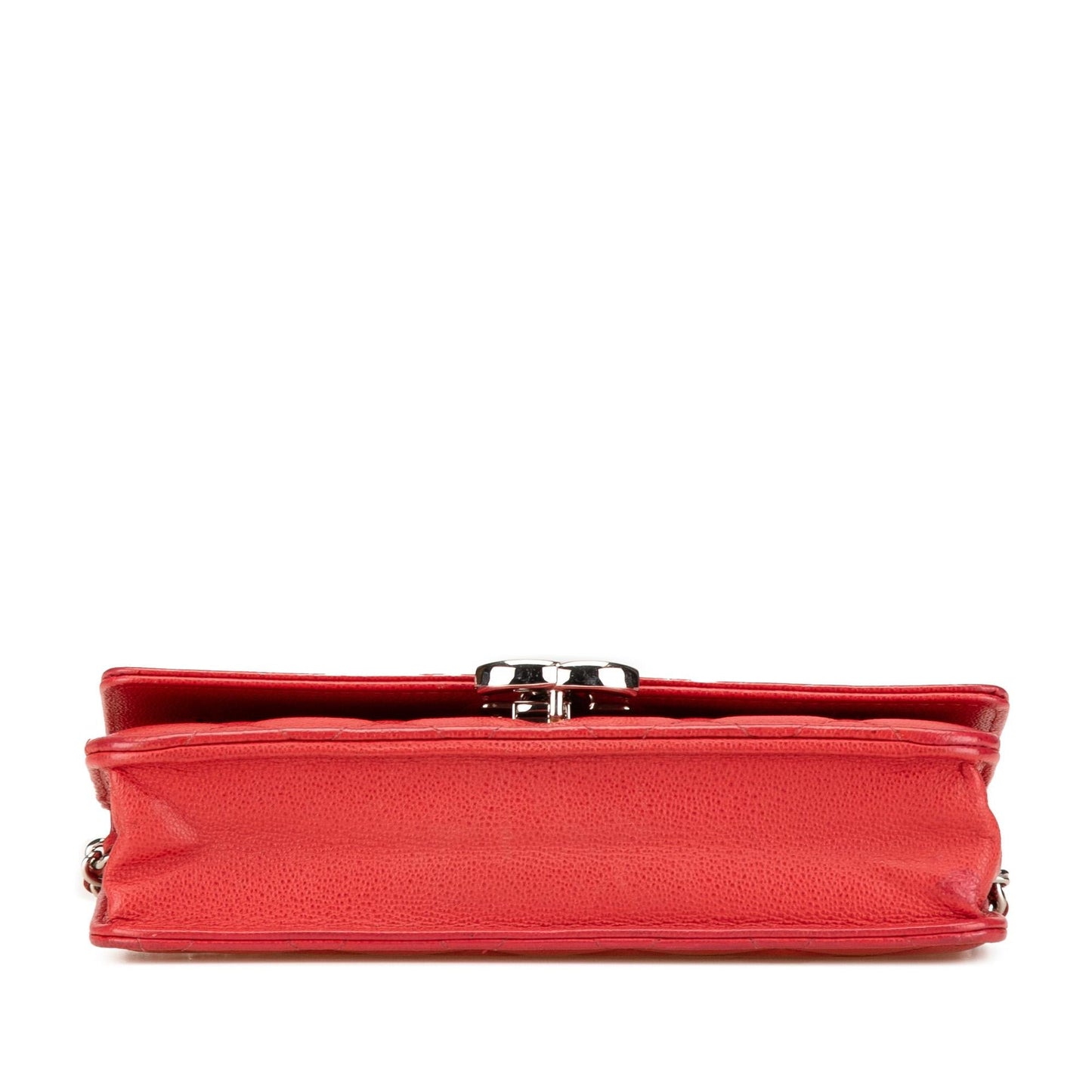 Chanel Grained Calfskin CC Box On Wallet Case