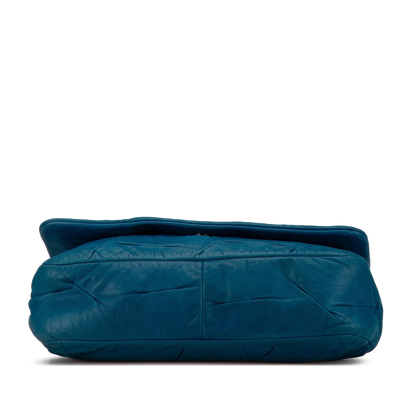 Chanel Iridescent Calfskin East West Glint Flap Handbag