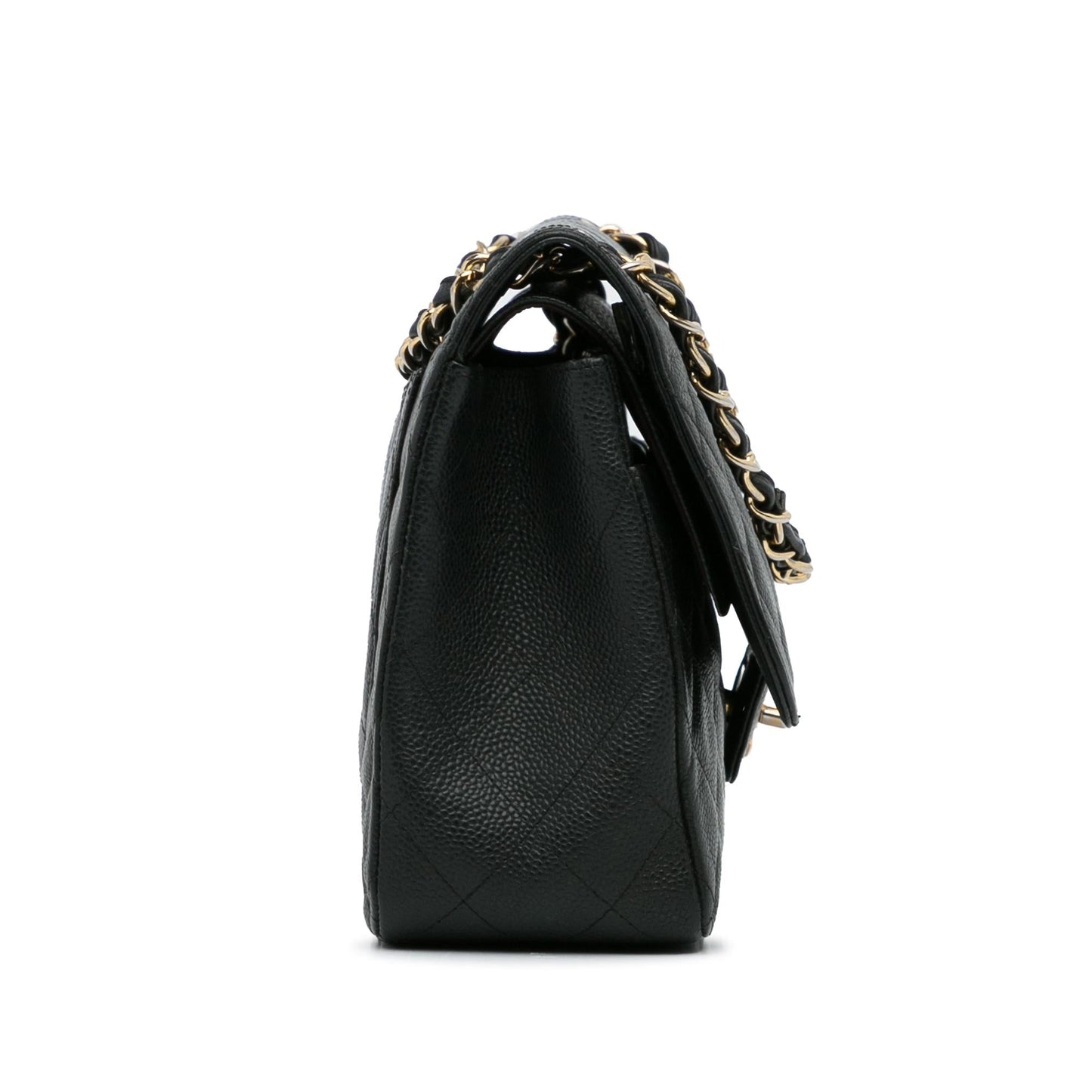 Chanel Jumbo Classic Caviar Double Flap SHG-KP2qbj Handbag