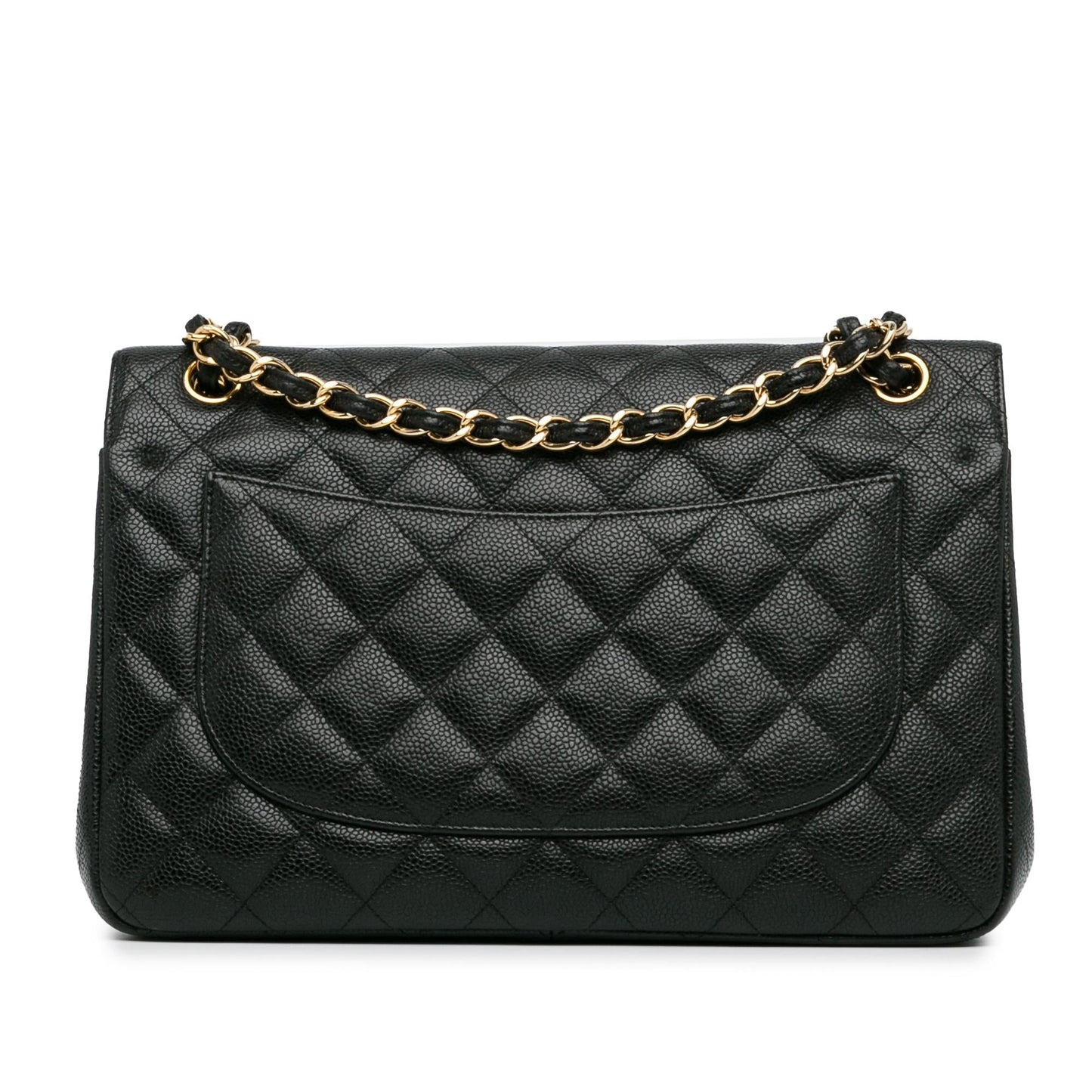 Chanel Jumbo Classic Caviar Double Flap (Shg-Sybvnq) Bag