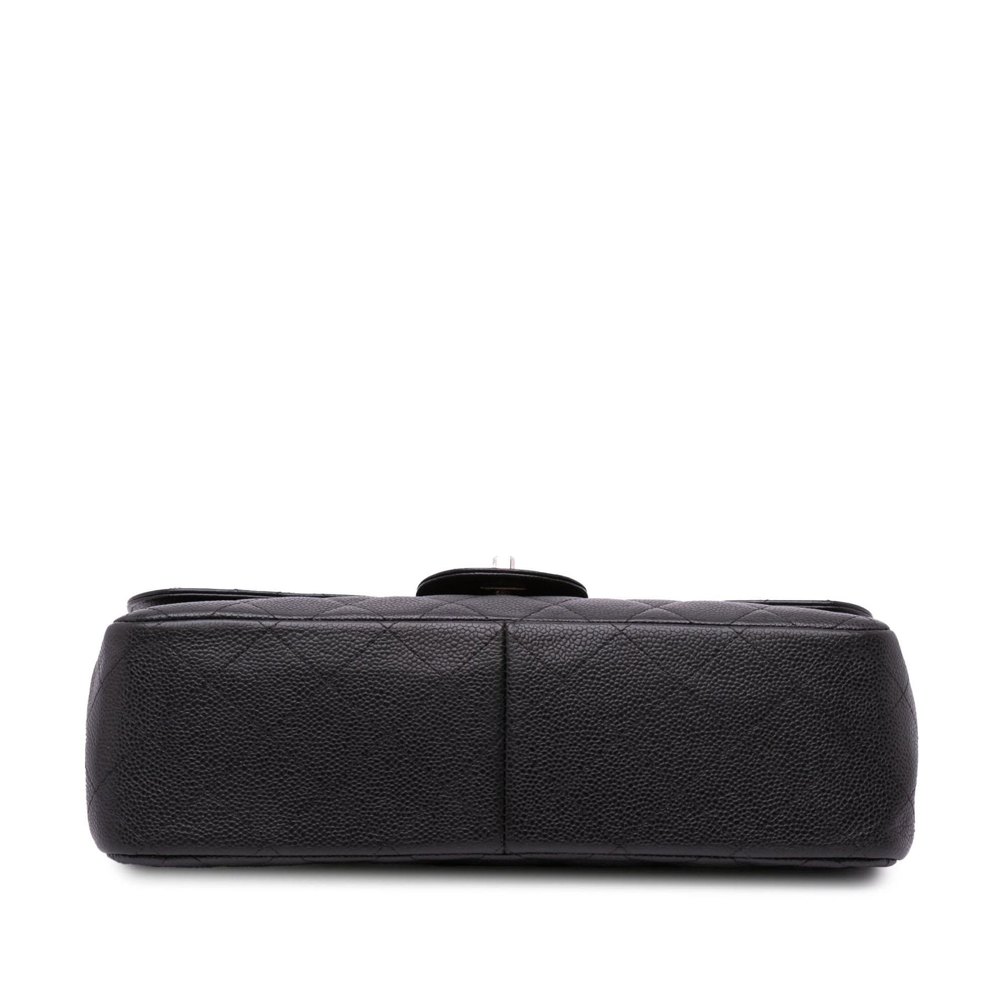 Chanel Jumbo Classic Caviar Double Flap Handbag Flap 3