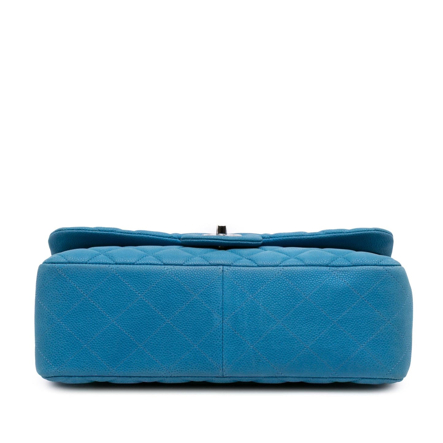 Chanel Jumbo Classic Caviar Double Flap Handbag Flap 8