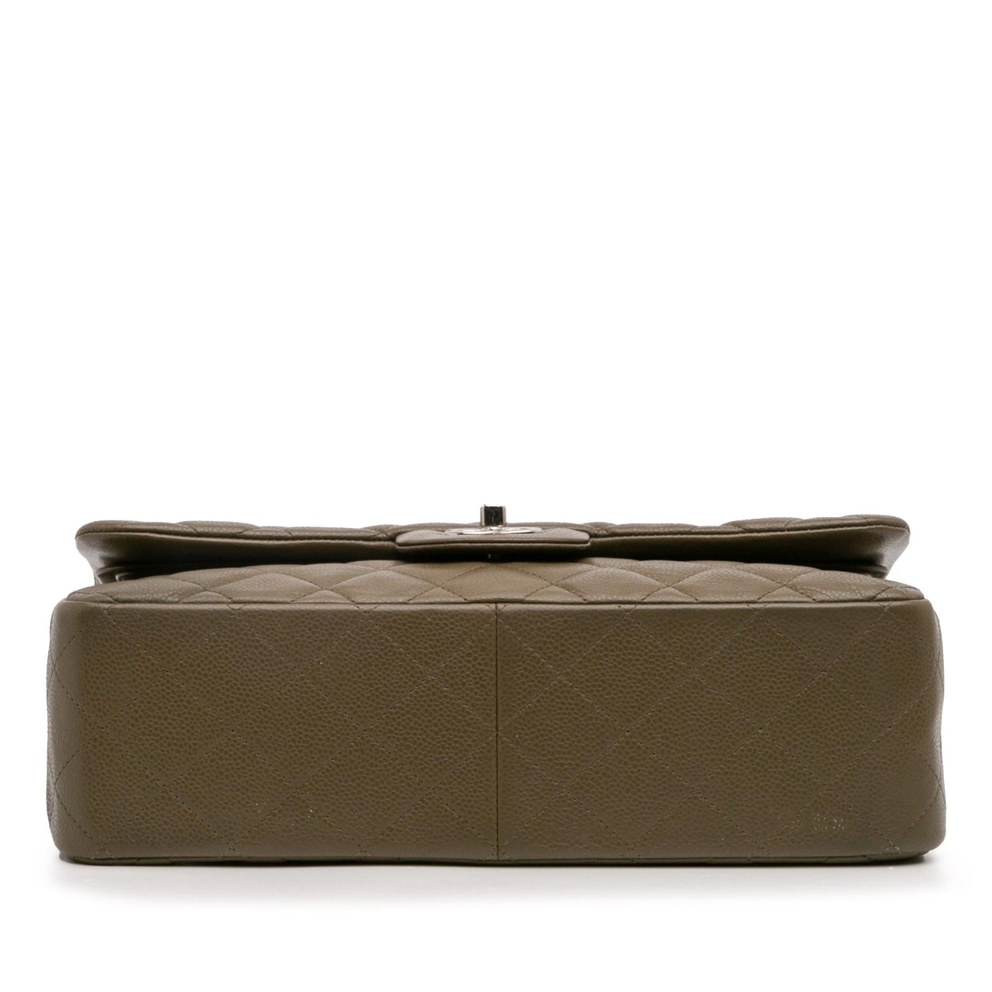 Chanel Jumbo Classic Caviar Double Flap Handbag Flap 25