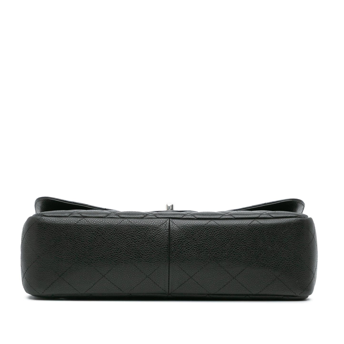 Chanel Jumbo Classic Caviar Single Flap Handbag Single Flap