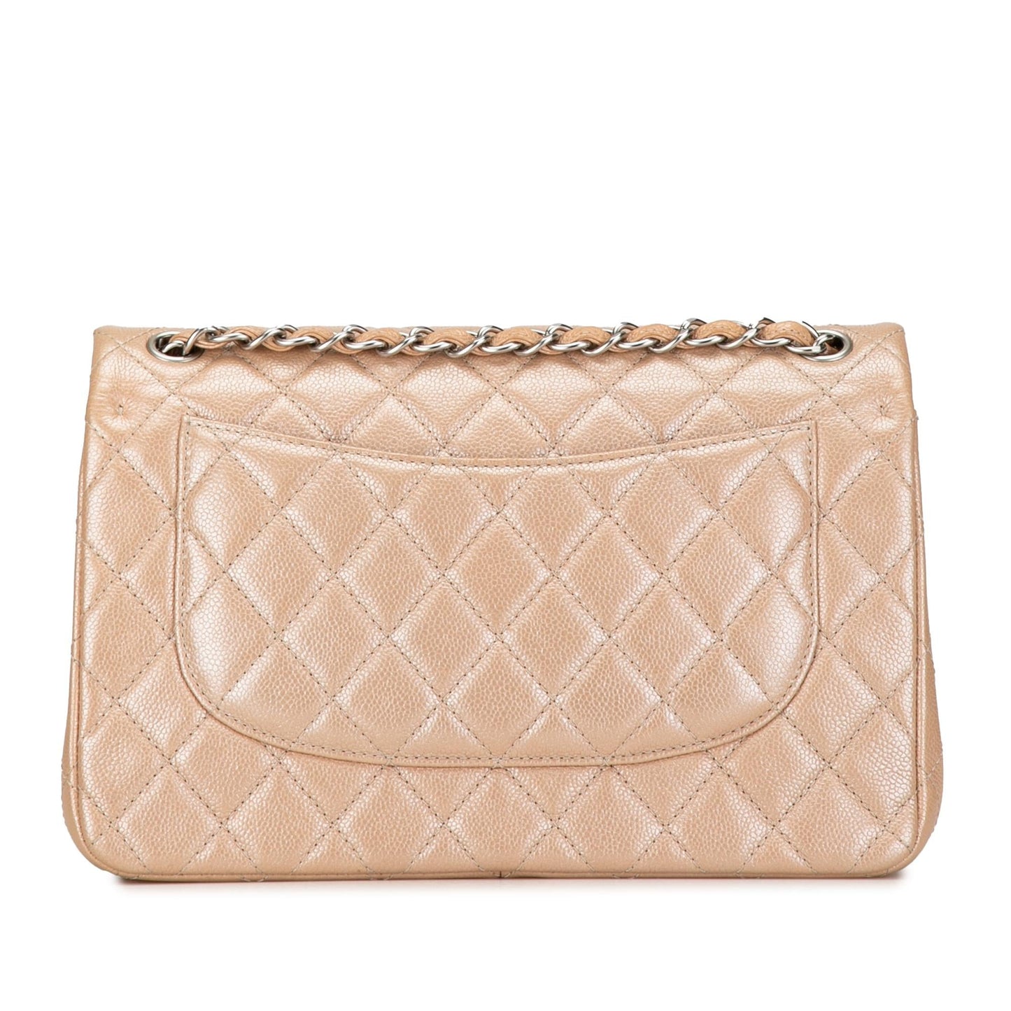 Chanel Jumbo Classic Iridescent Caviar Double Flap (Shg-Uynx9I) Bag