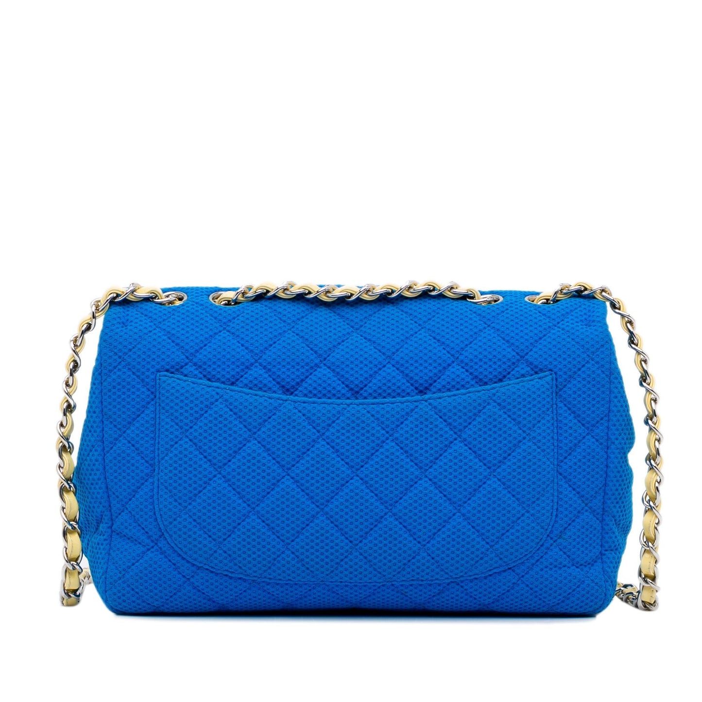 Chanel Jumbo Classic Jersey Single Flap SHG-vOf3cS Handbag