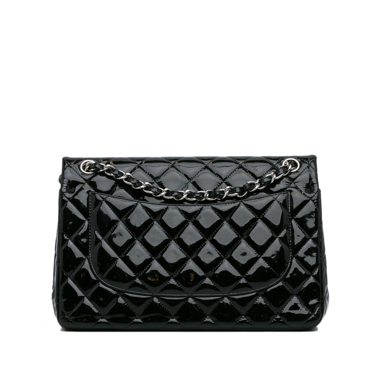 Chanel Jumbo Classic Patent Double Flap SHG-wi4FA2 Handbag