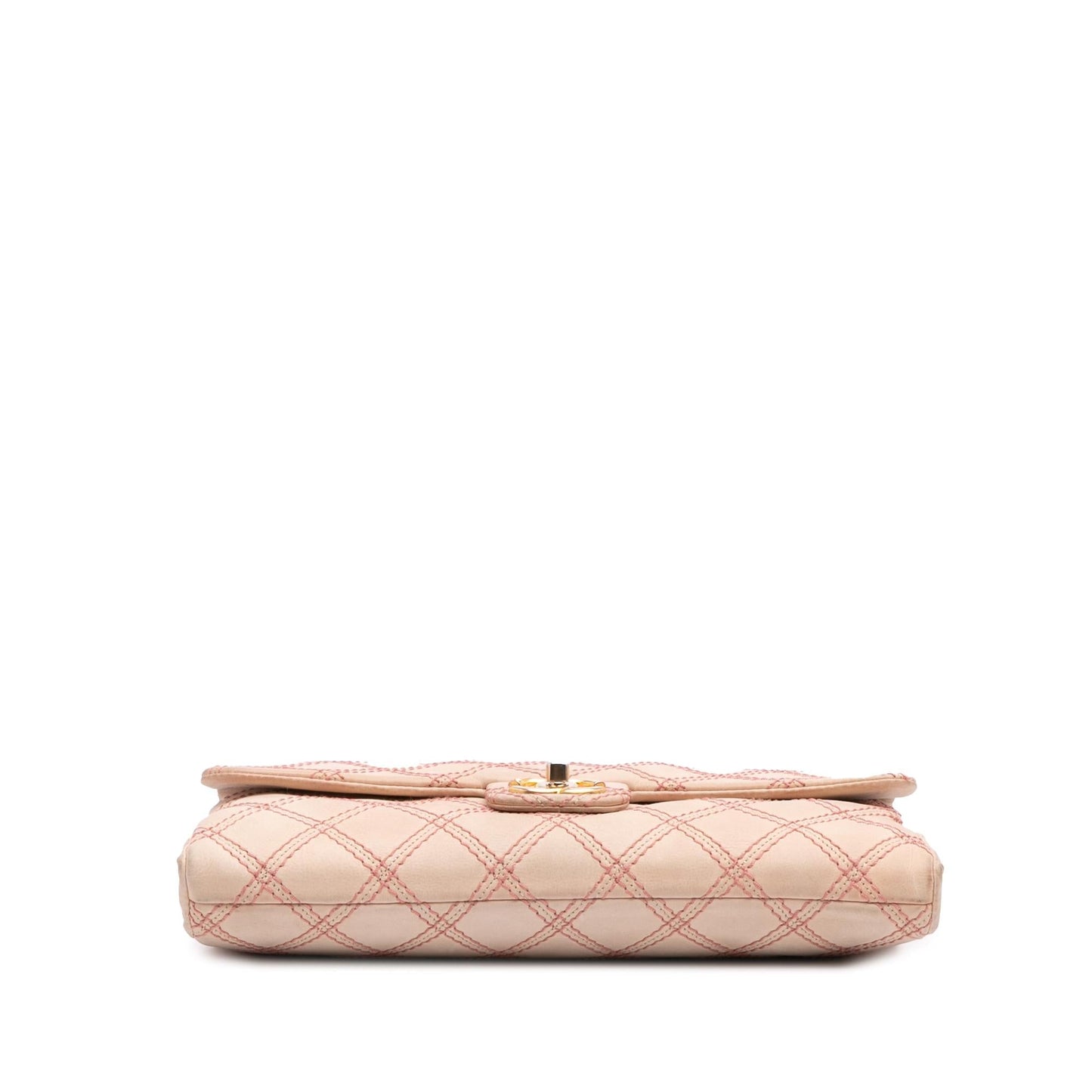 Chanel Jumbo Quilted Calfskin Triple Stitched Flap Handbag Flap 3