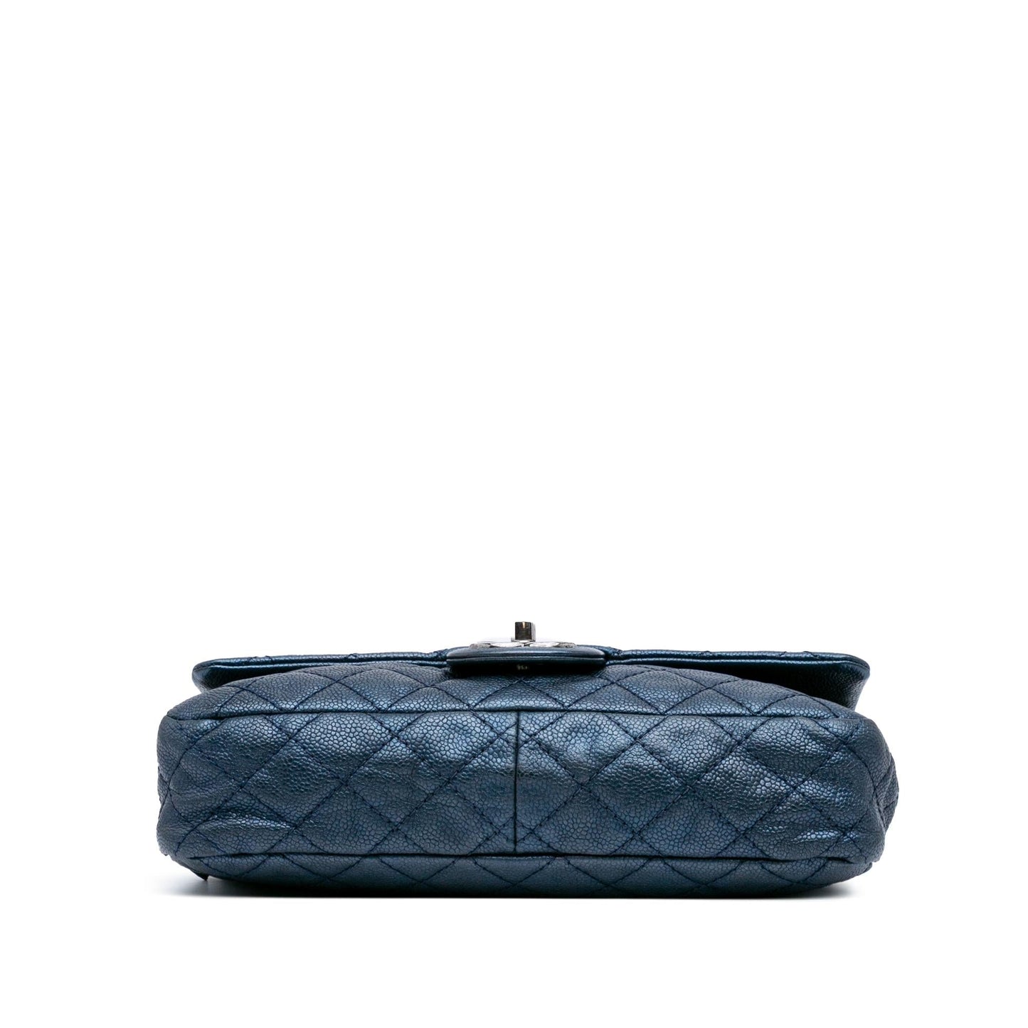 Chanel Jumbo Quilted Iridescent Caviar Easy Flap Handbag Flap 5