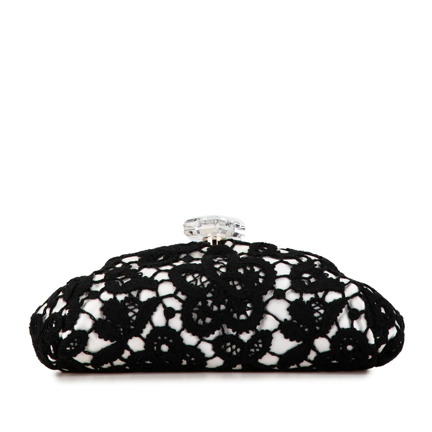 Chanel Lace Timeless Perfume Bottle Top SHG-HZO0g0 Clutch Bag