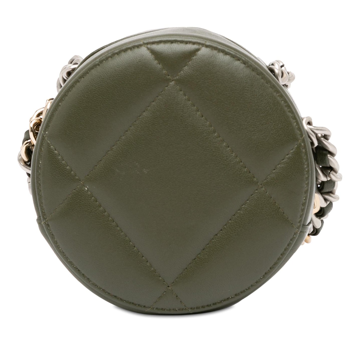 Chanel Lambskin 19 Round SHG-AyshgD Clutch Bag