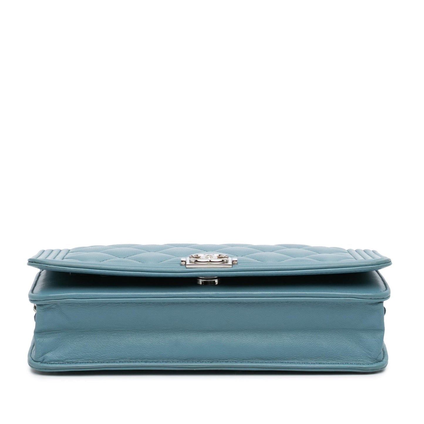 Chanel Lambskin Boy On Wallet Case