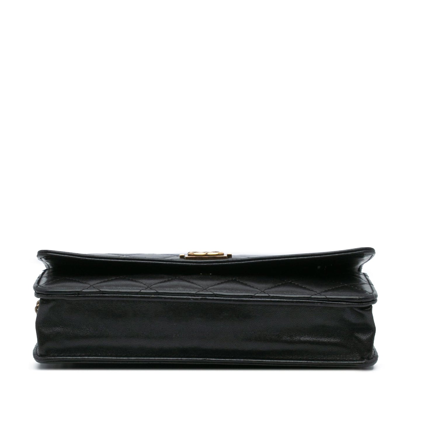 Chanel Lambskin Boy On Wallet Case Chain 1
