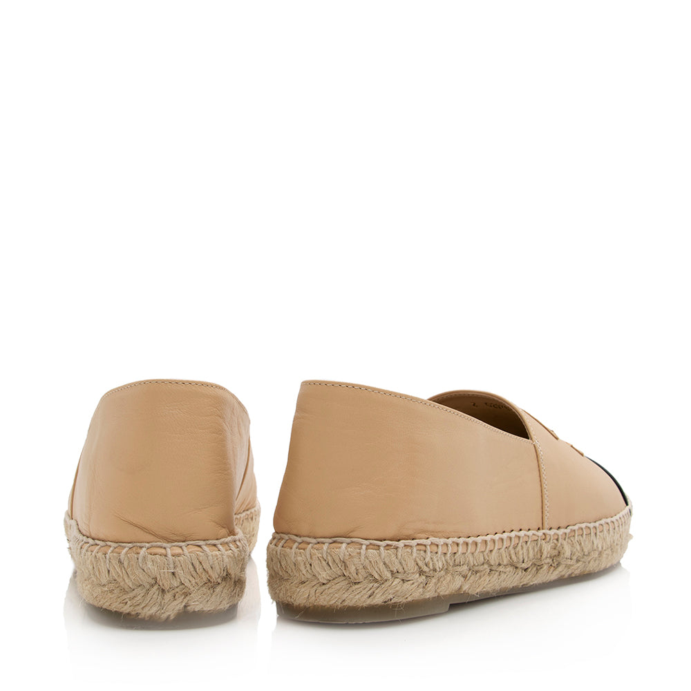 Chanel Lambskin CC Espadrilles Handbag 3