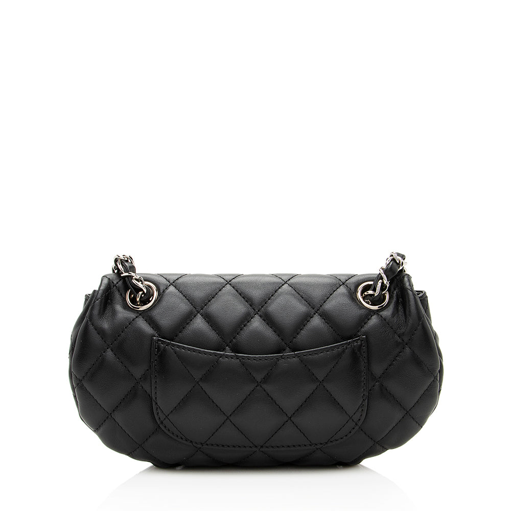 Chanel Lambskin CC Flap Belt SHF