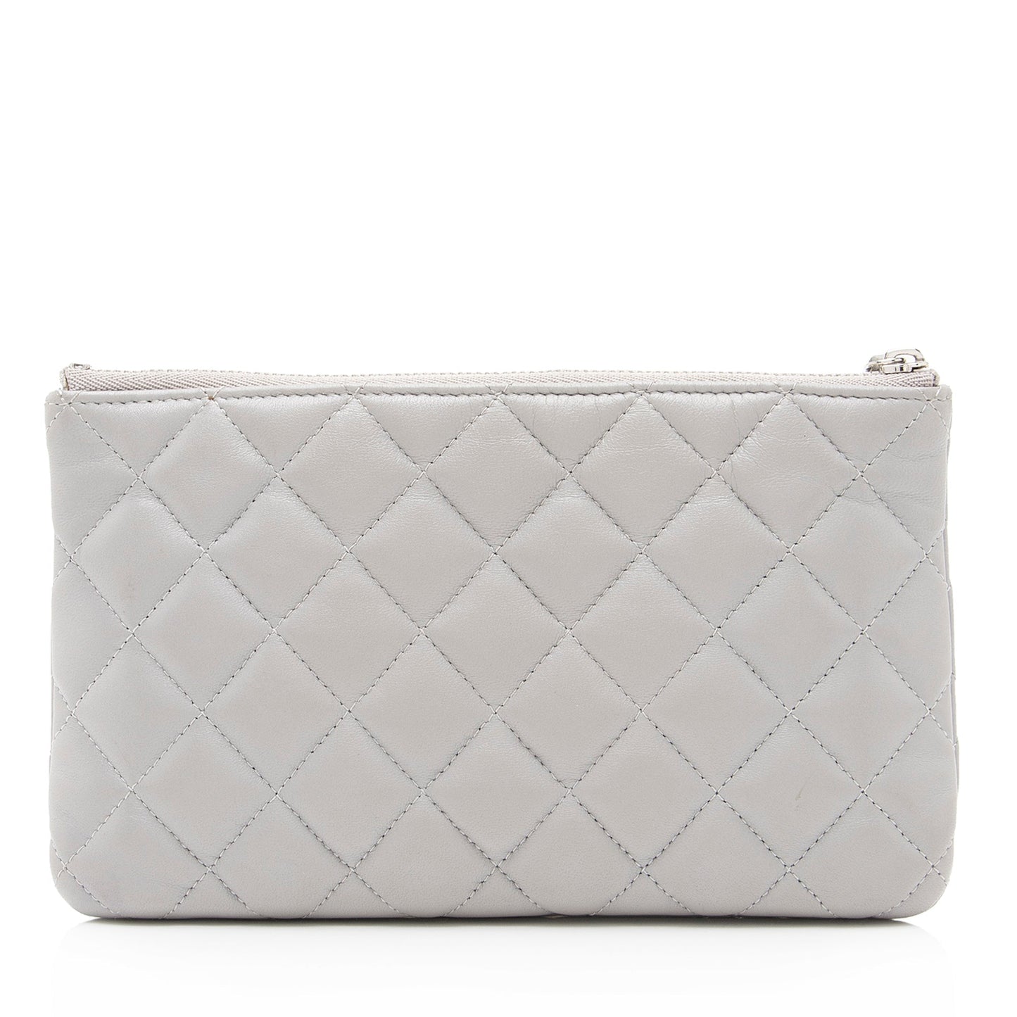 Chanel Lambskin CC Zipped SHF Small Handbag