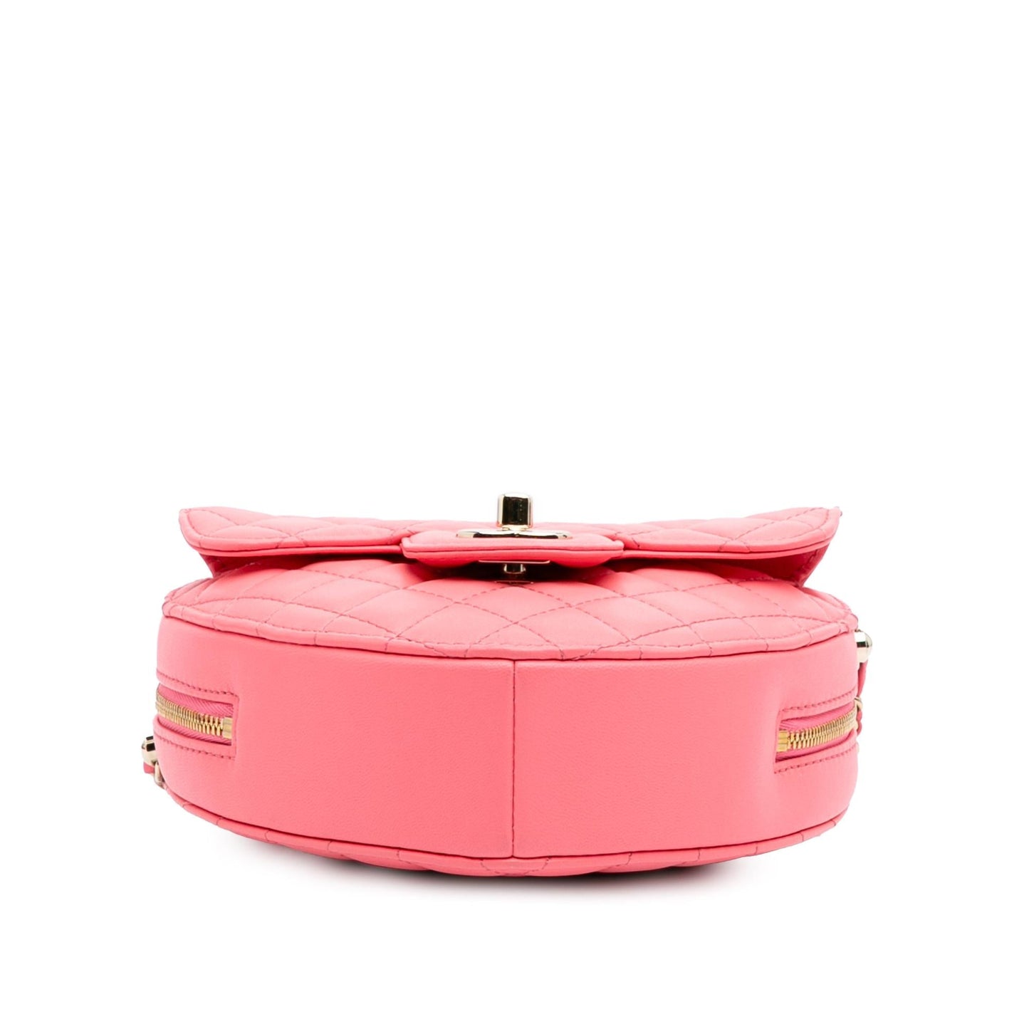Chanel Lambskin CC Love Heart Crossbody Bag 7