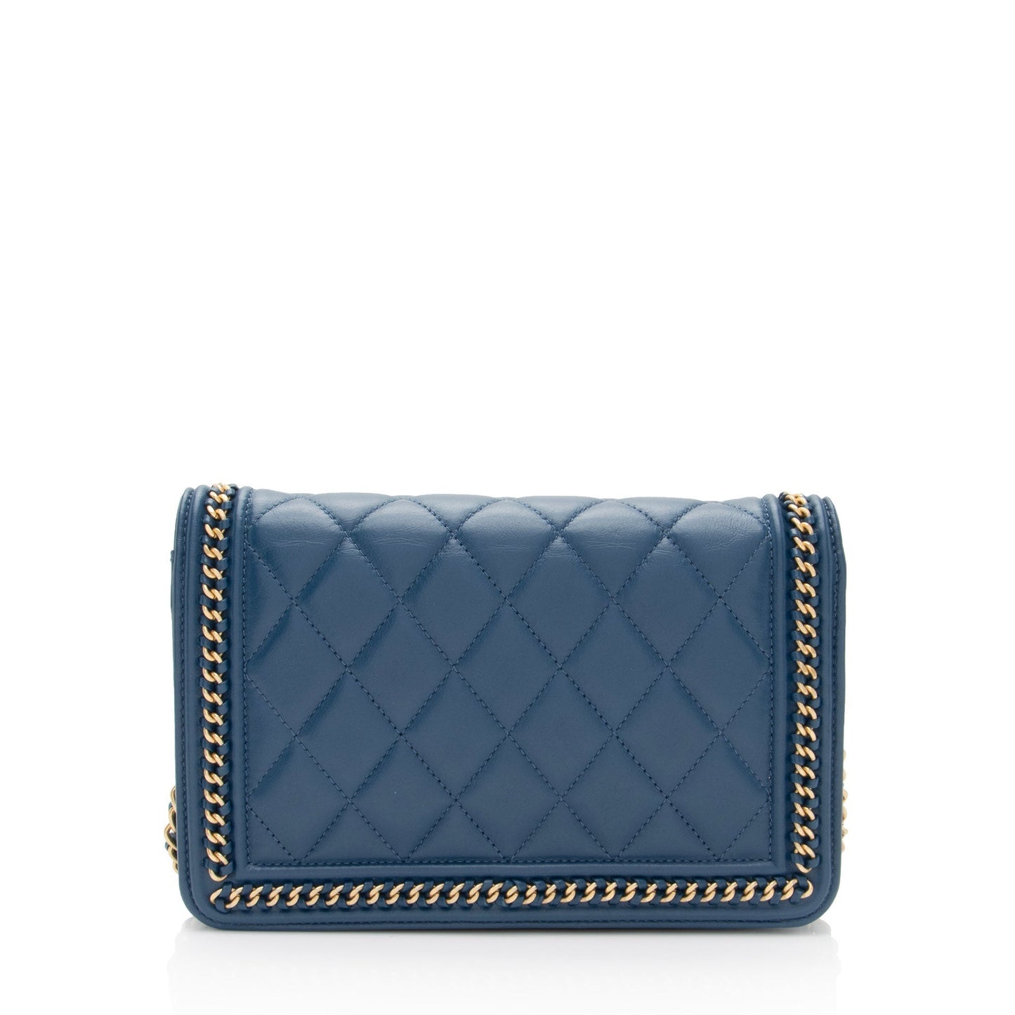 Chanel Lambskin Around Boy on SHF-jC1V6a Wallet Case