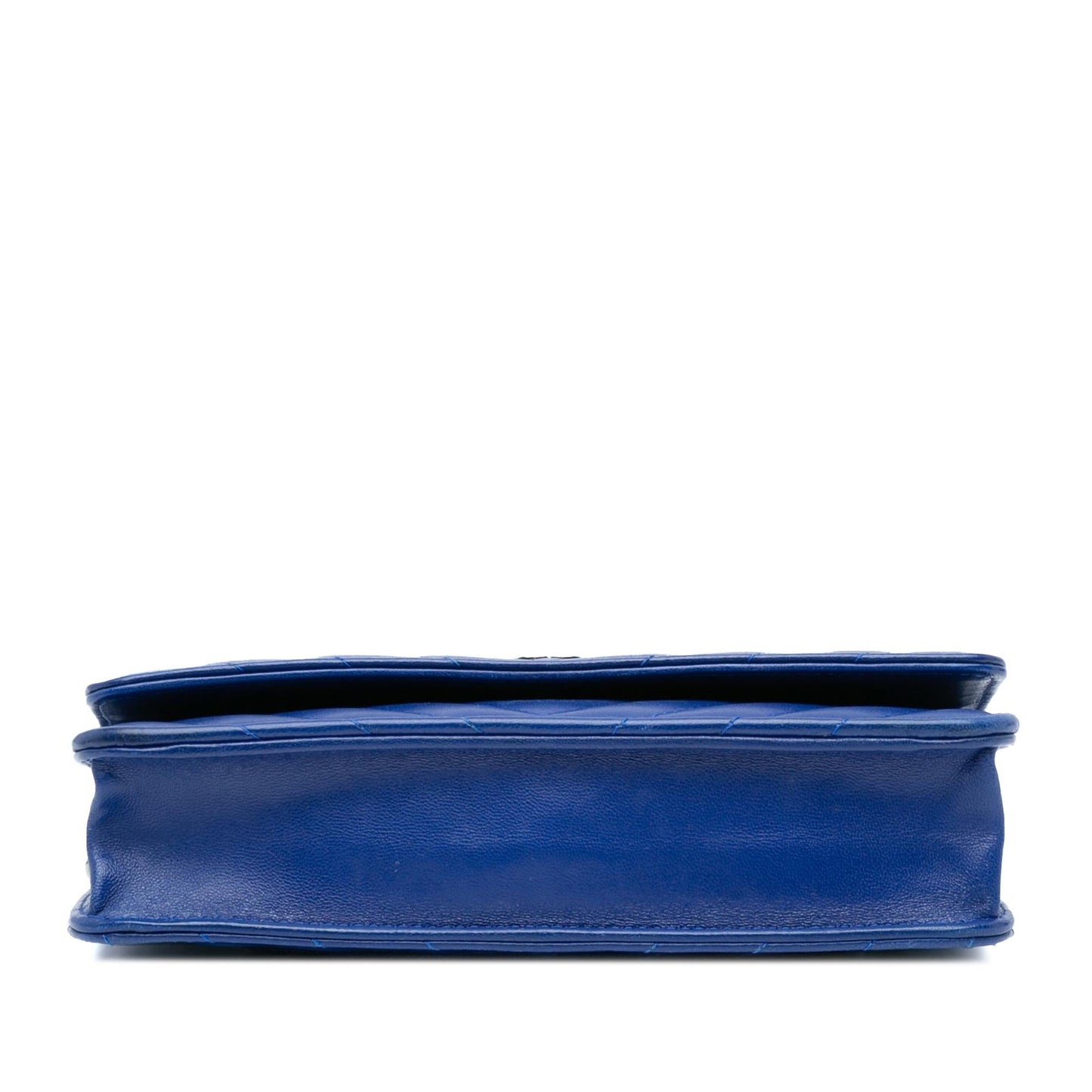 Chanel Lambskin Chevron Trendy On Wallet Case