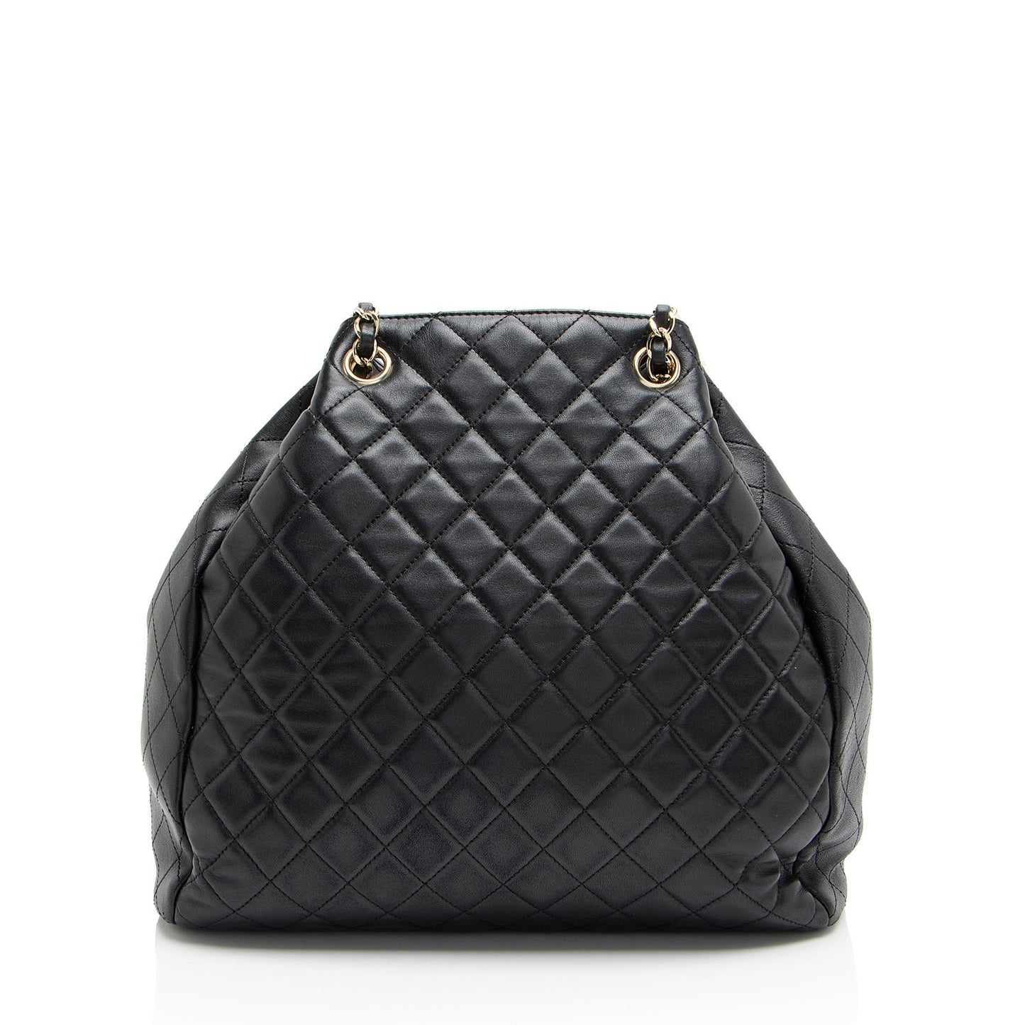 Chanel Lambskin Drawstring Bucket Jewelry
