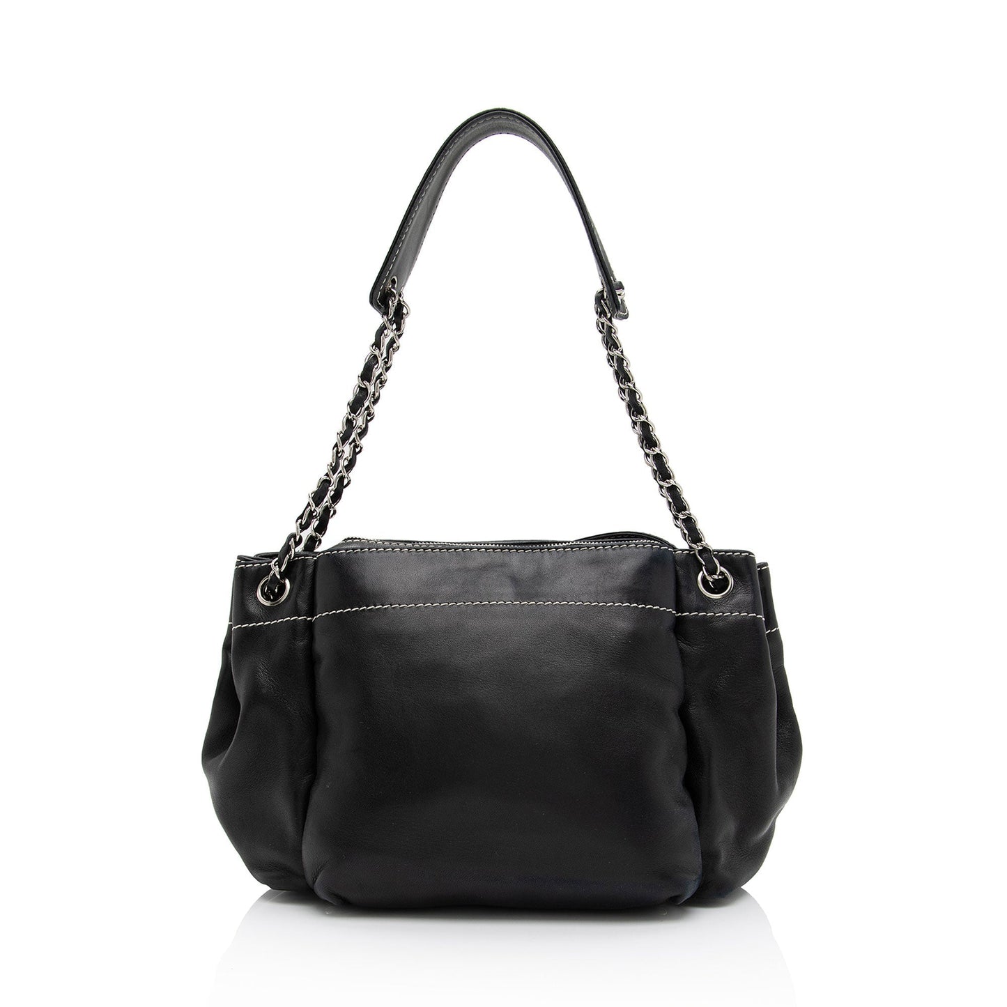 Chanel Lambskin LAX Accordion SHF-WhynN4 Shoulder Bag