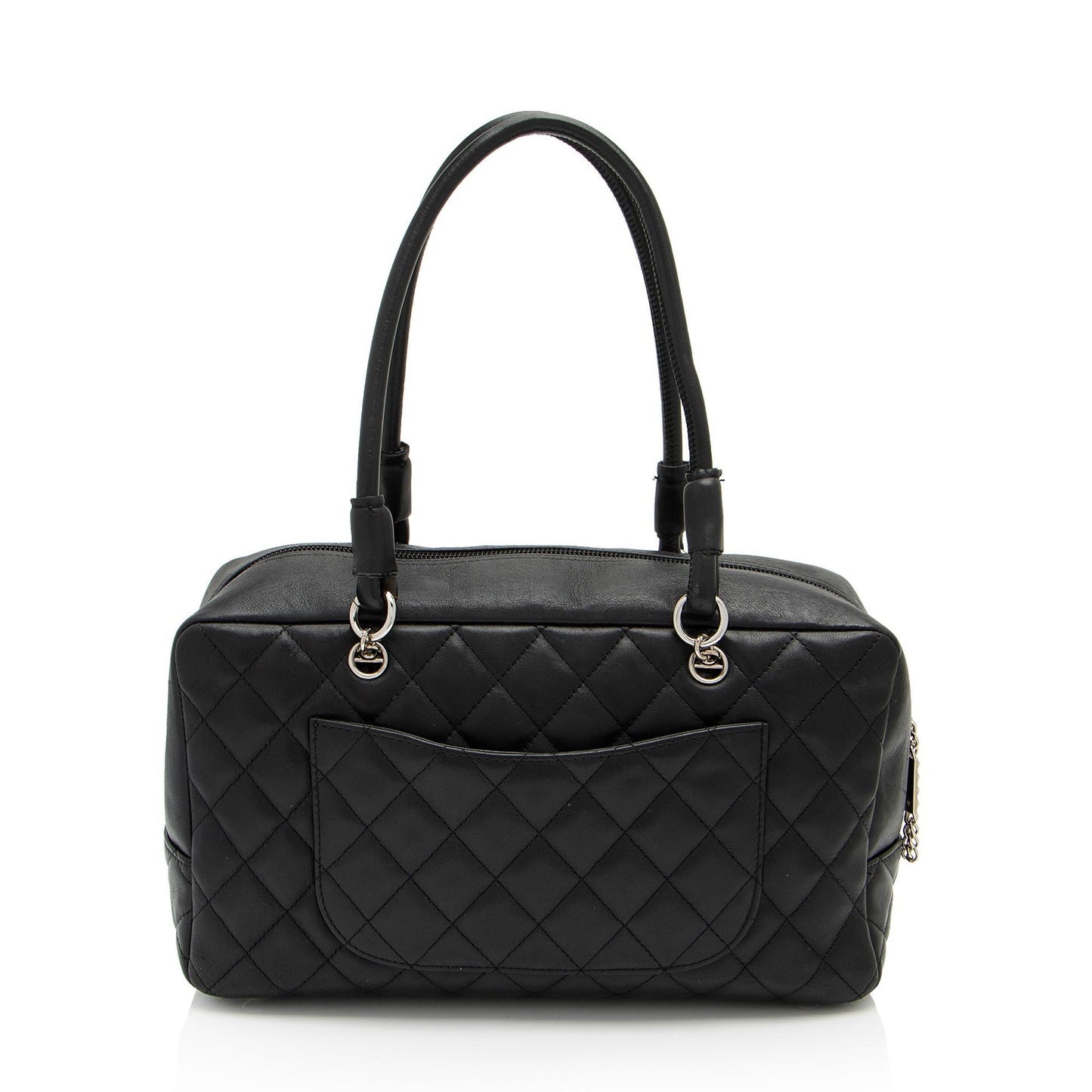 Chanel Lambskin Ligne Cambon Shopper SHF-MaOmWR Shoulder Bag