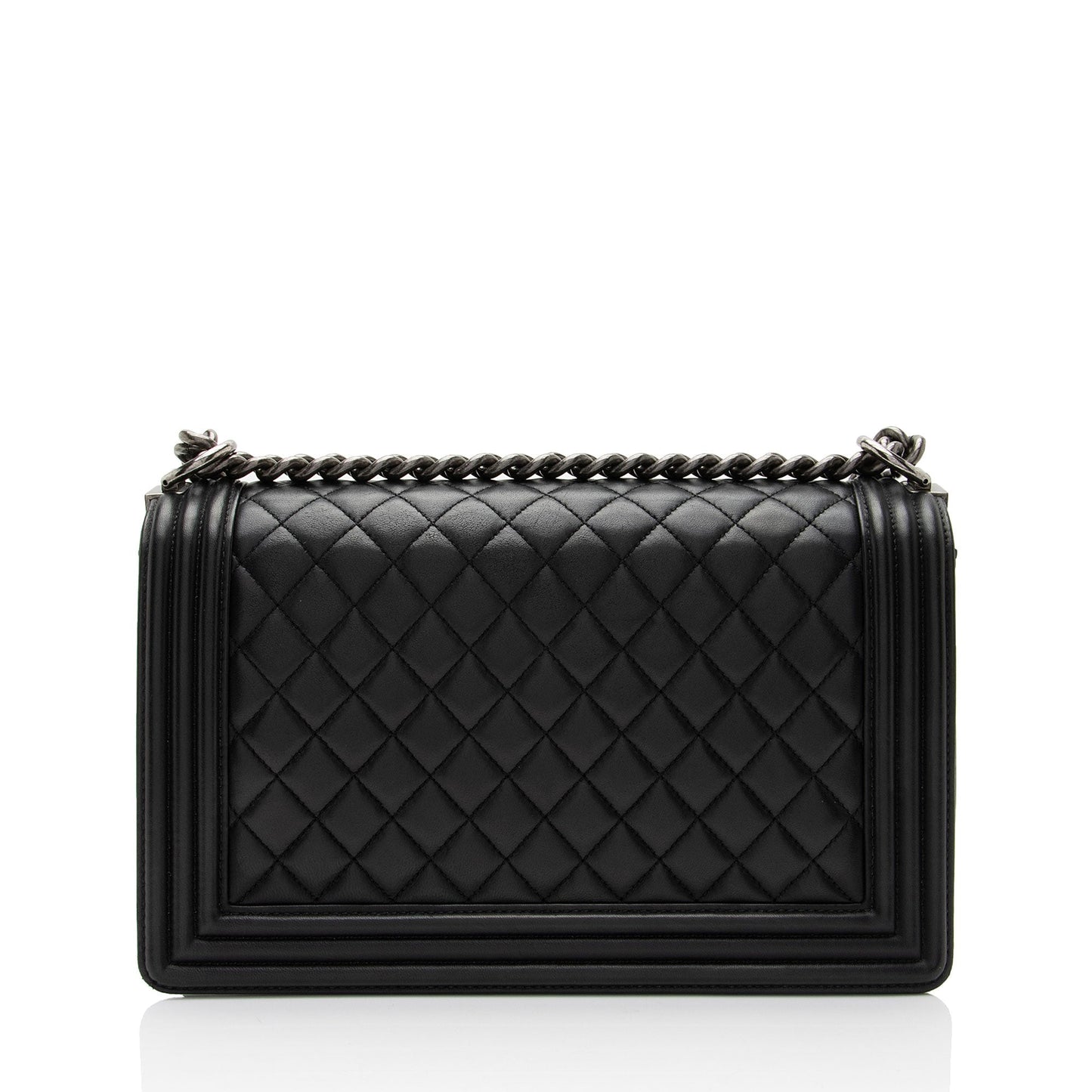 Chanel Lambskin New Boy Handbag
