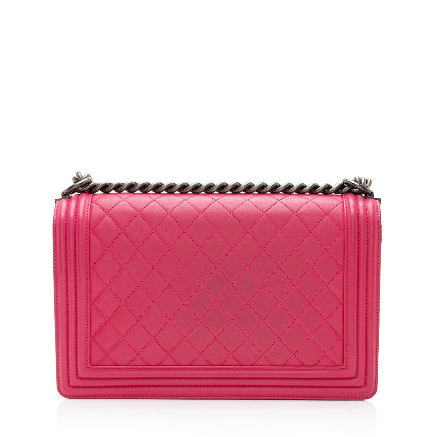 Chanel Lambskin New Boy Handbag