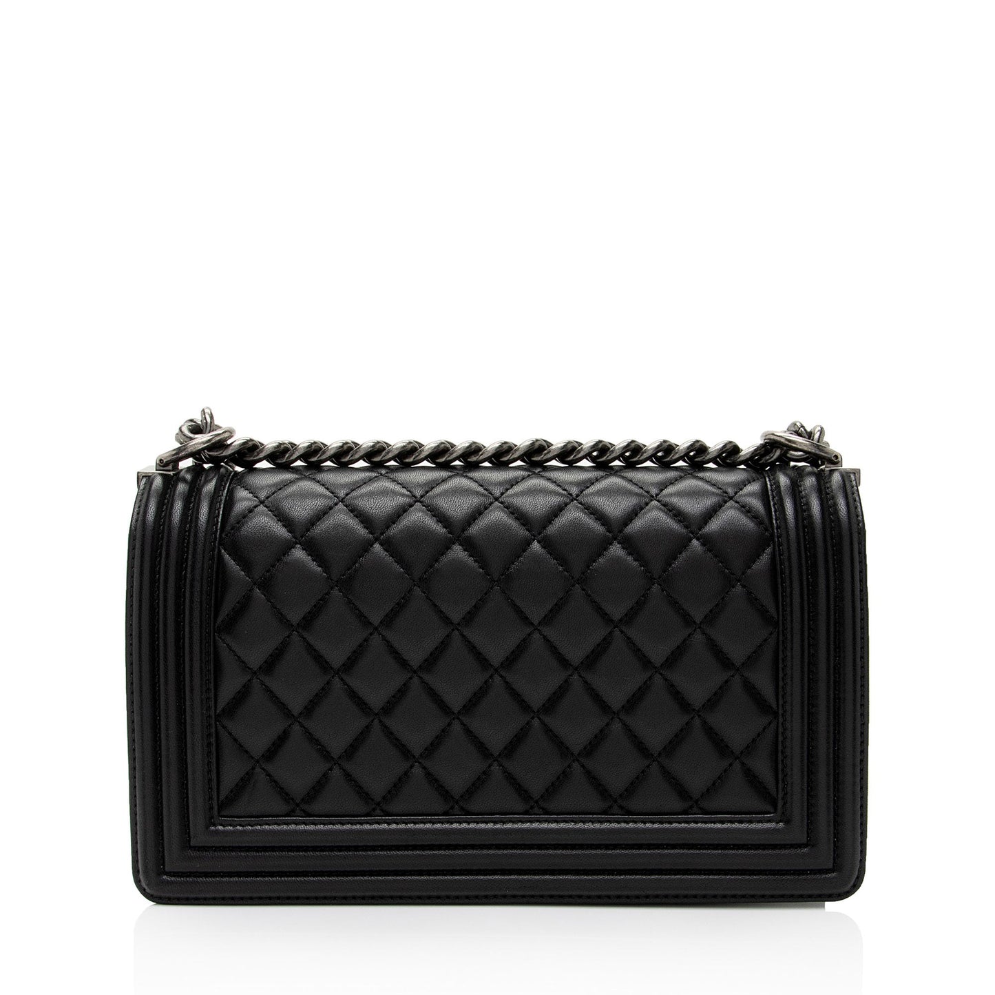 Chanel Lambskin Old Boy SHF-hdtBBY Handbag