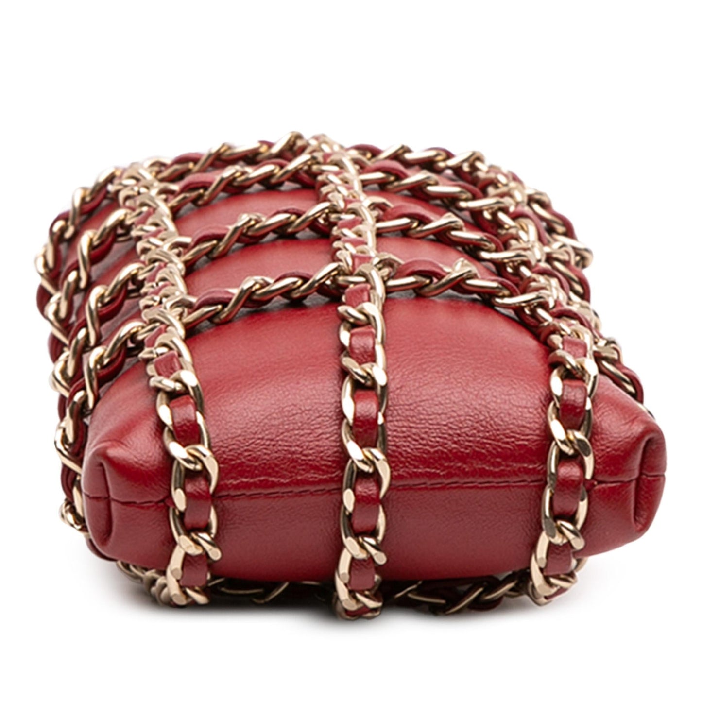 Chanel Lambskin Tech Me Out Clutch Bag Chain 2