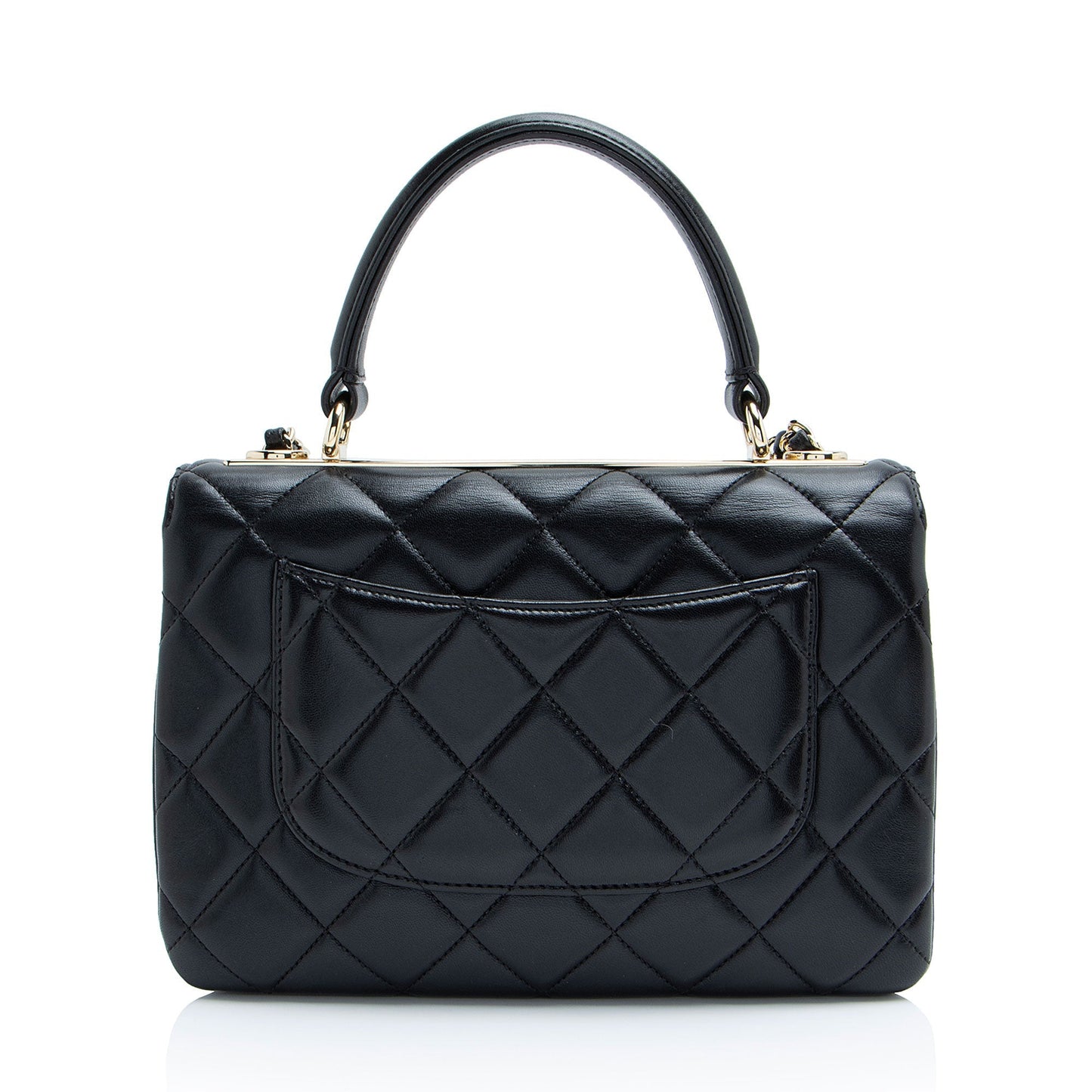 Chanel Lambskin Trendy CC Top Handle Small Handbag