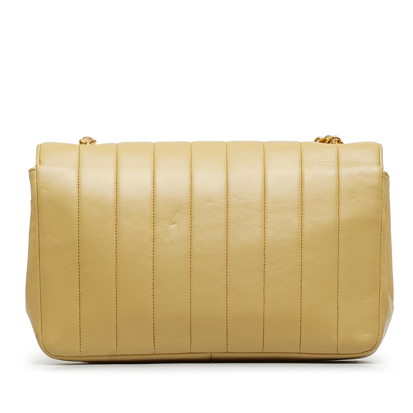 Chanel Lambskin Vertical Border Flap SHG-oryF3k Handbag