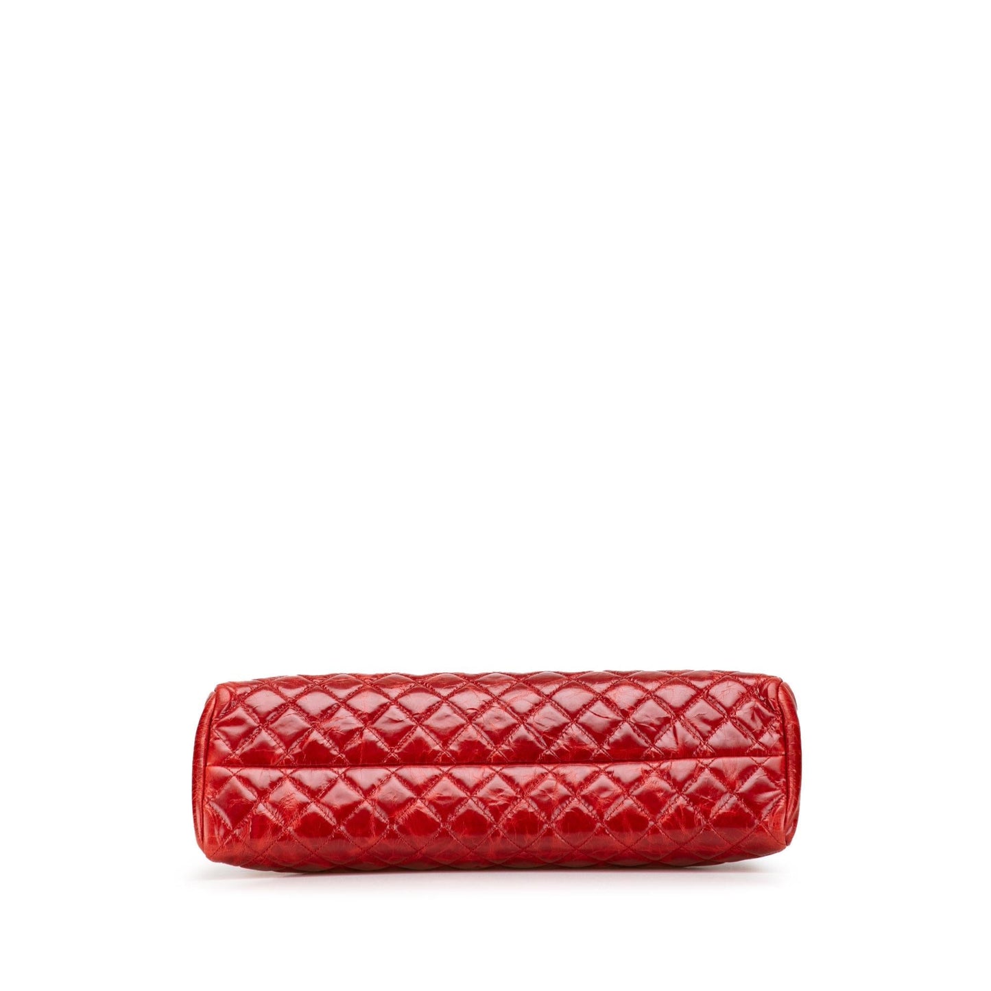 Chanel Glazed Calfskin Mademoiselle Bowling Handbag