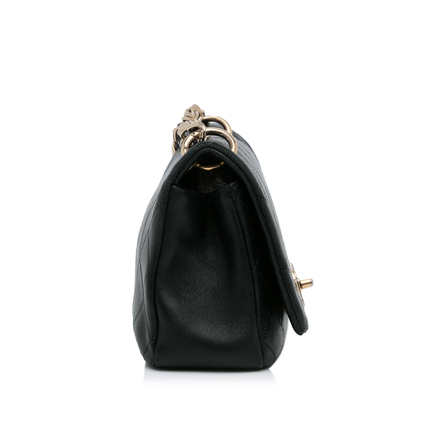 Chanel Lambskin Twist Enamel CC Flap Handbag Flap 1