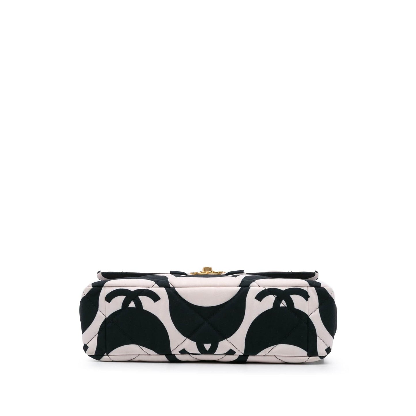 Chanel Printed Silk 19 Flap Handbag